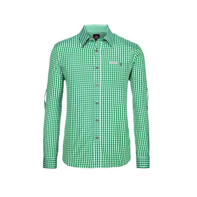 Tyrolerskjorte - Grøn